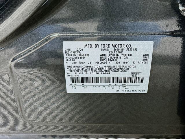 Used 2020 Lincoln Nautilus Premier image 32