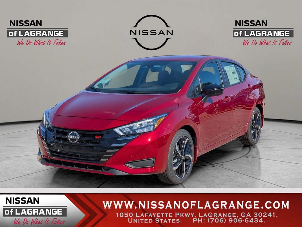New 2025 Nissan Versa SR w/ Trunk Package image 1