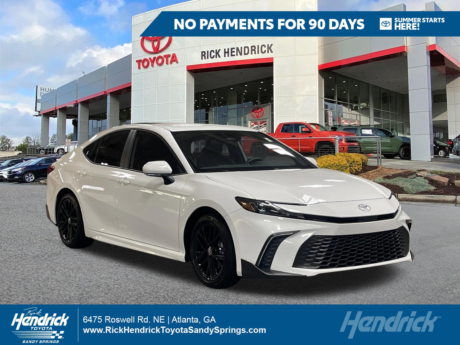 Used 2025 Toyota Camry SE w/ Multimedia Upgrade Package FWD 360° Tour