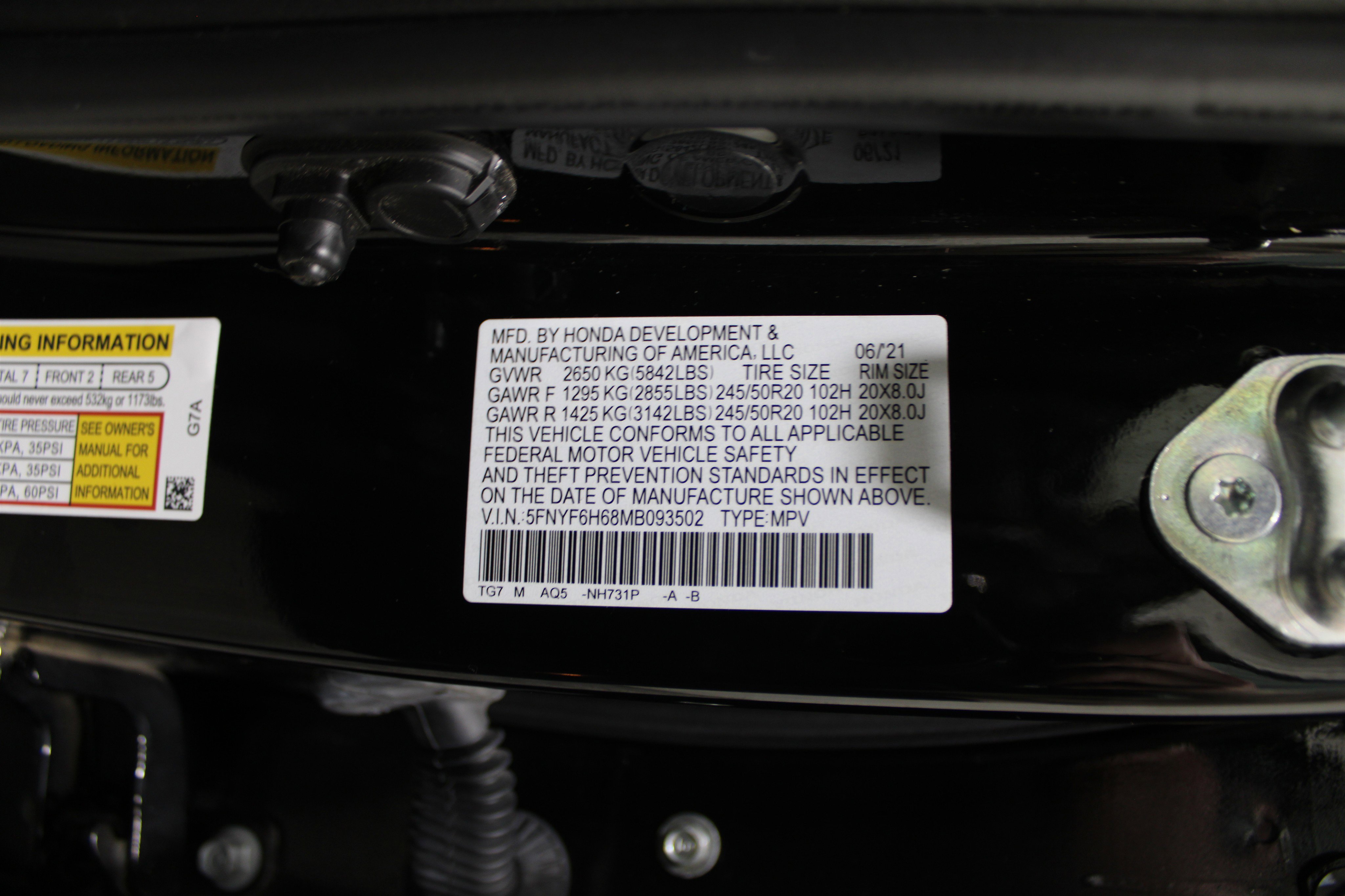 Used 2021 Honda Pilot Touring image 42