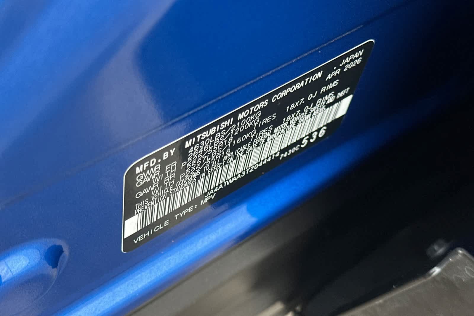 Used 2026 Mitsubishi Eclipse Cross SE AWD/4WD image 36