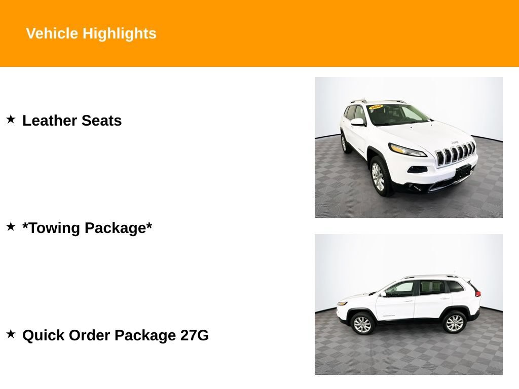 Used 2014 Jeep Cherokee Limited AWD/4WD video 2