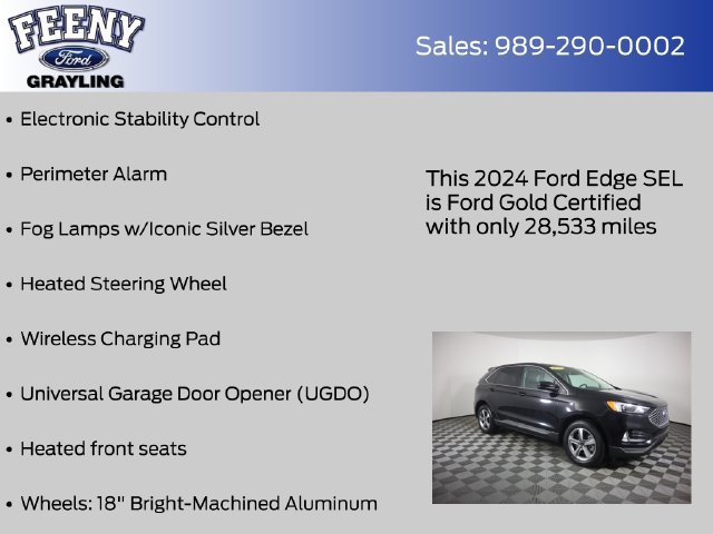 Used 2024 Ford Edge SEL w/ Convenience Package AWD/4WD image 20