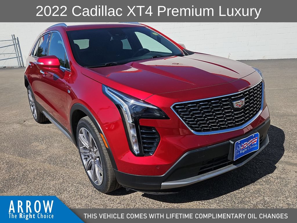 Used 2022 Cadillac XT4 Premium Luxury w/ Cold Weather Package FWD image 2