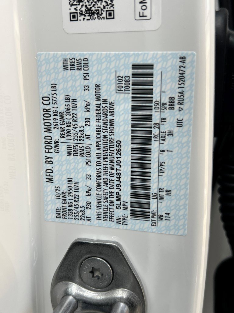 New 2026 Lincoln Nautilus Black Label w/ Jet Appearance Package image 23