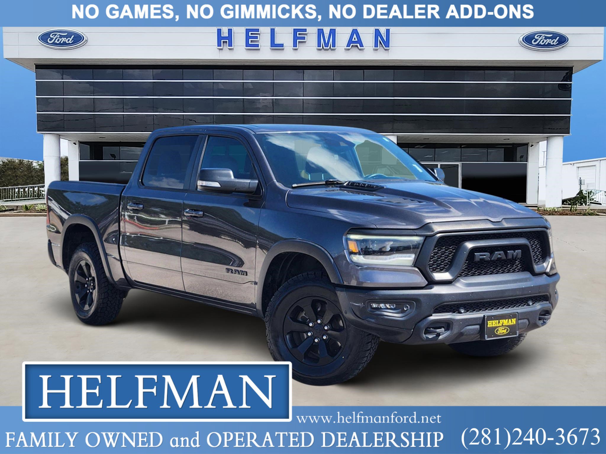 Used 2021 RAM 1500 Rebel w/ Rebel Level 2 Equipment Group