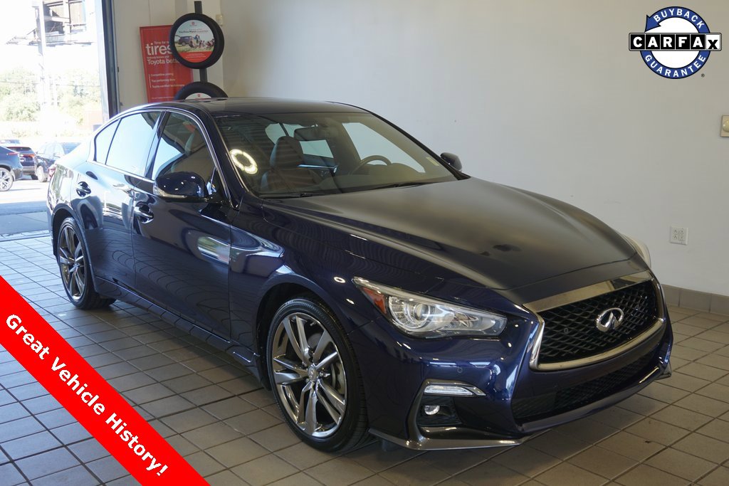 Used 2021 INFINITI Q50 Signature Edition w/ Cargo Package