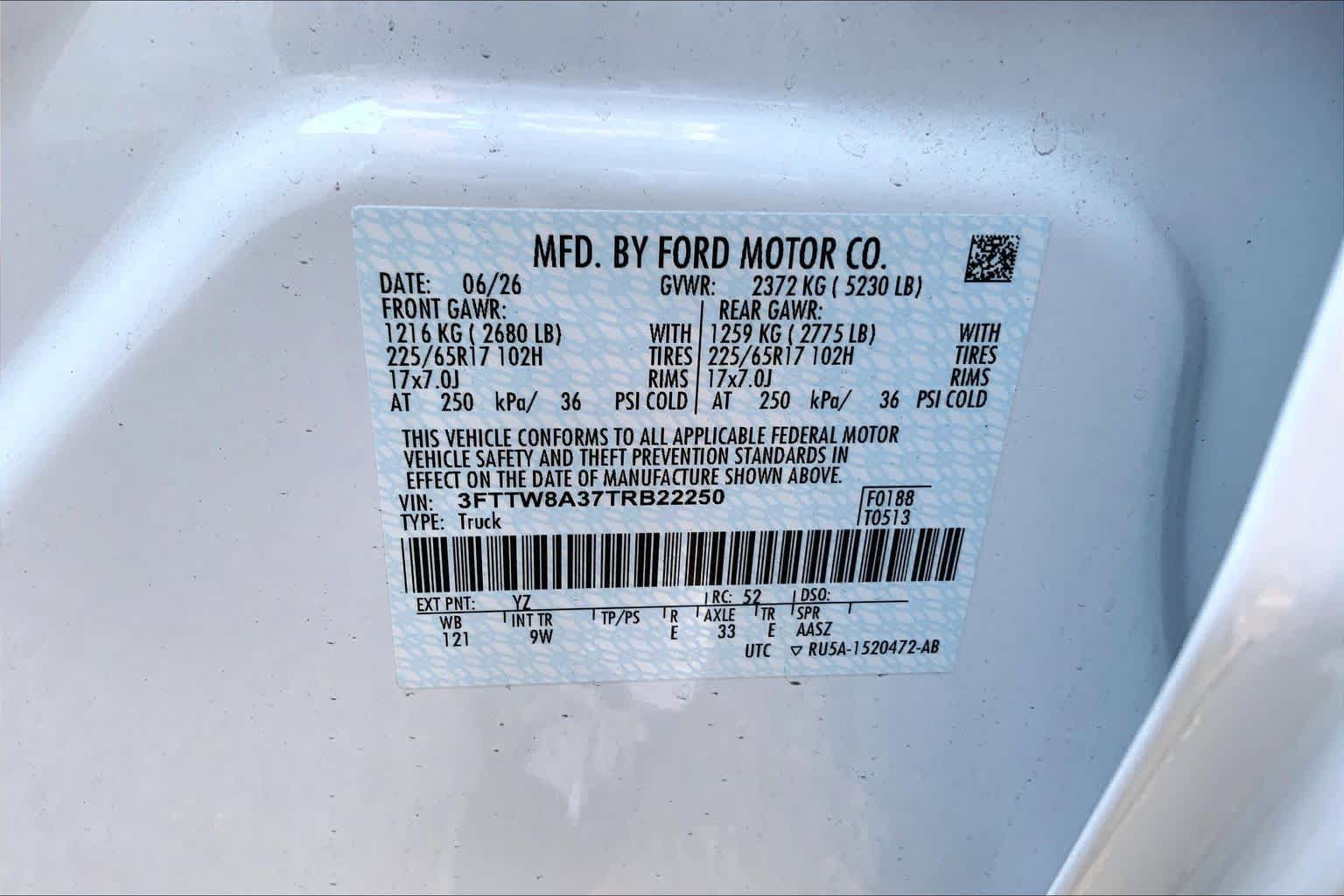 New 2026 Ford Maverick XL FWD image 22