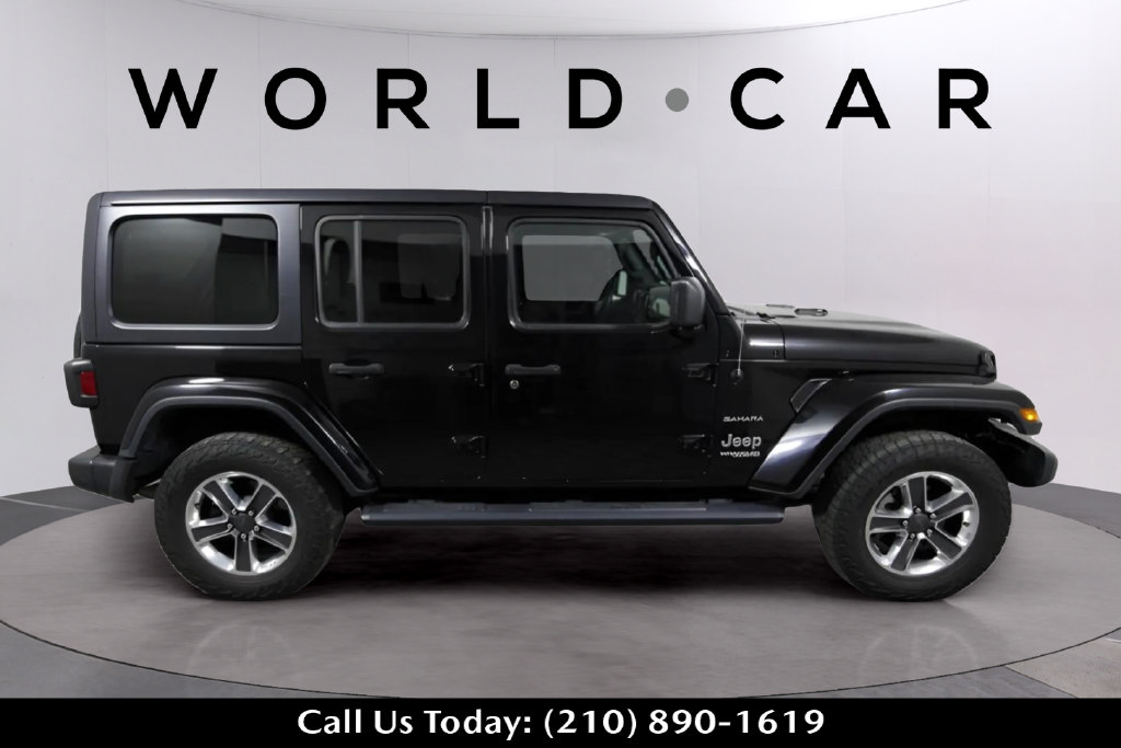 Used 2021 Jeep Wrangler Unlimited Sahara AWD/4WD image 2