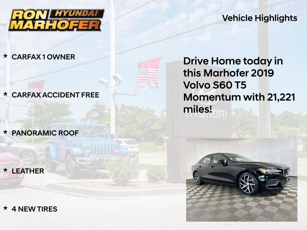 Used 2019 Volvo S60 T5 Momentum w/ Multimedia Package FWD image 14