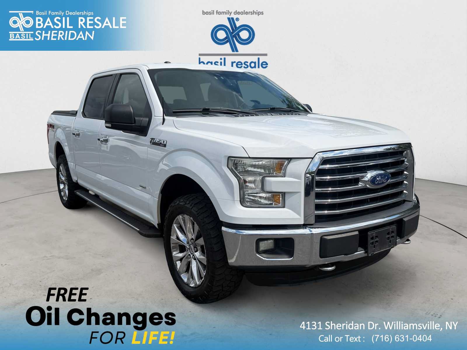 Used 2015 Ford F150 XLT w/ Equipment Group 302A Luxury AWD/4WD image 1
