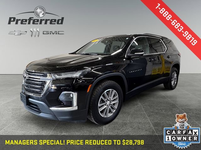 Certified 2022 Chevrolet Traverse LT