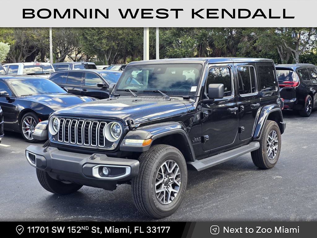 Used 2025 Jeep Wrangler Unlimited Sahara AWD/4WD image 1