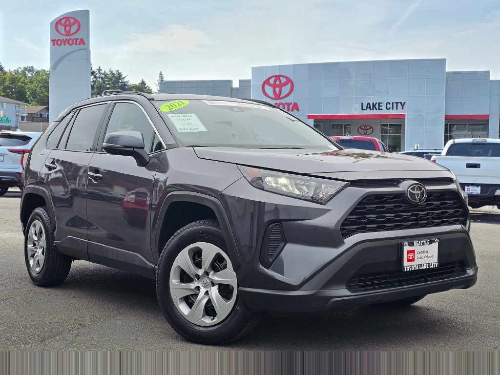 Certified 2021 Toyota RAV4 LE AWD/4WD image 1