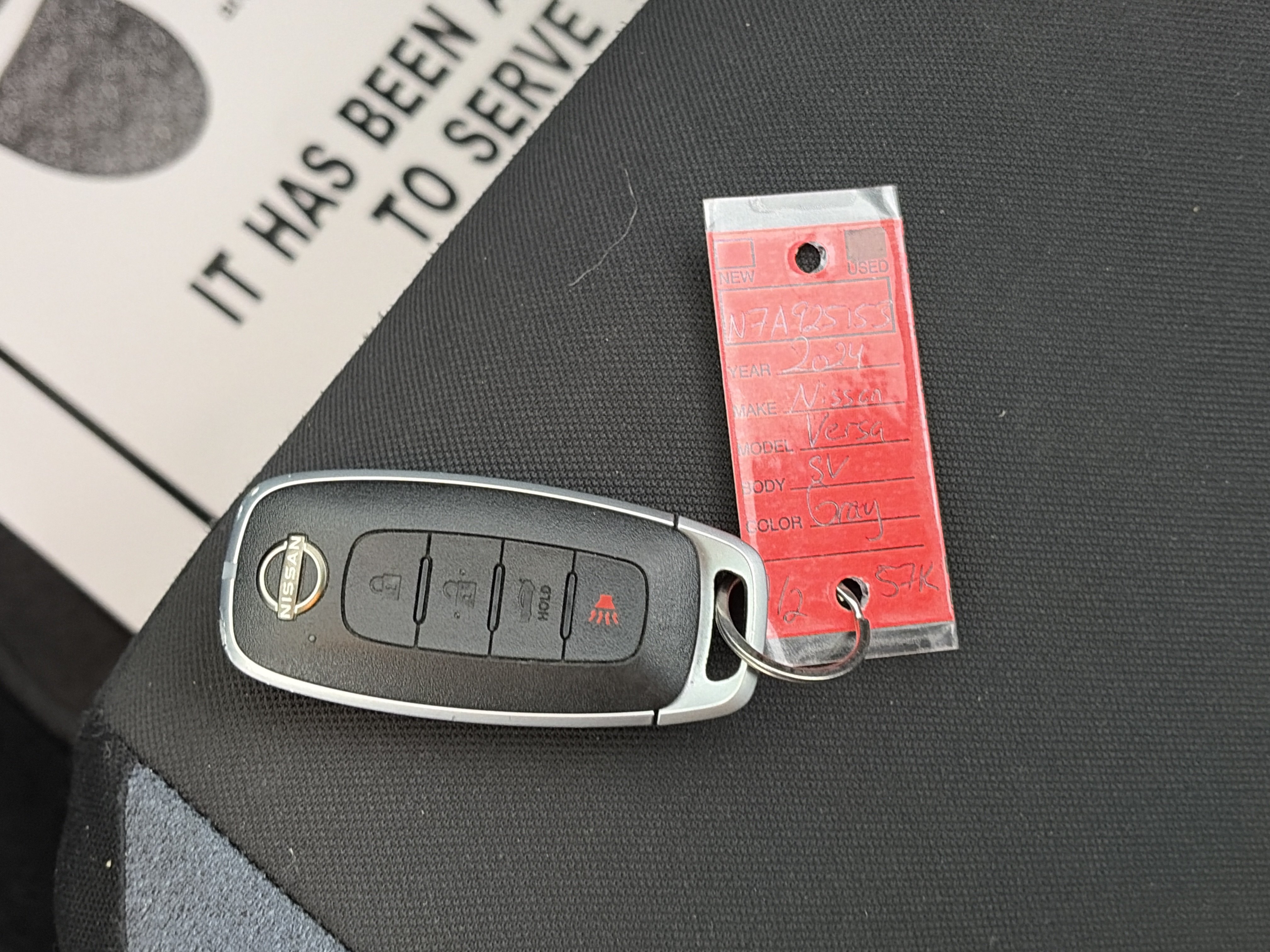 Used 2024 Nissan Versa SV FWD image 30