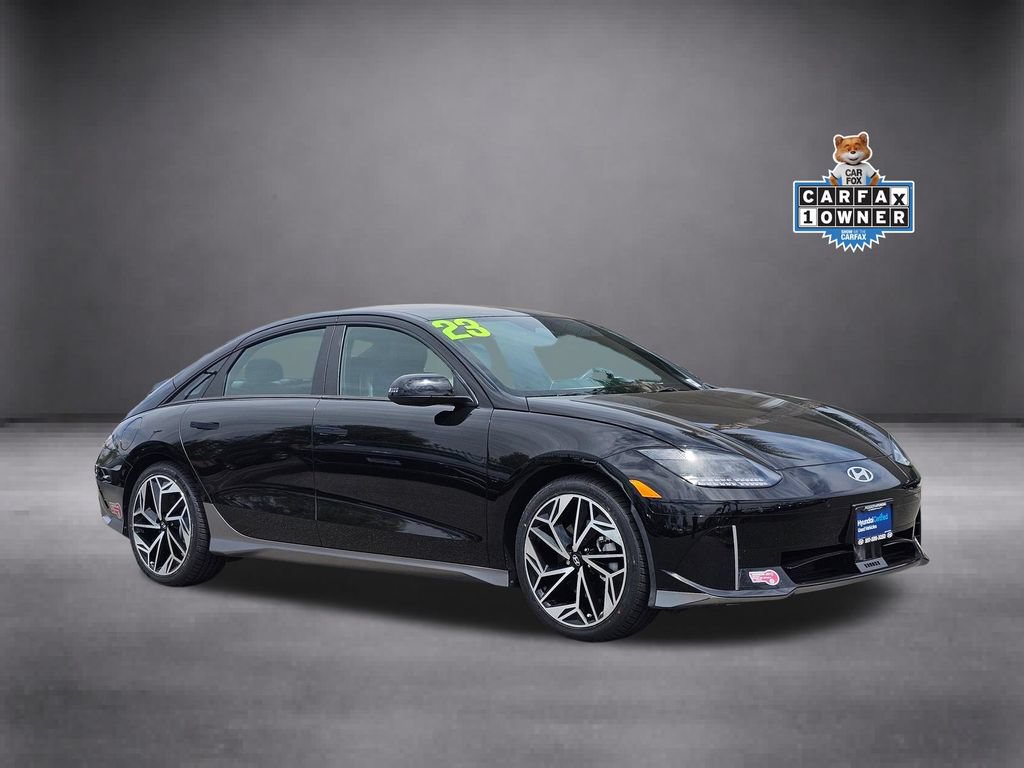 Certified 2023 Hyundai Ioniq 6 SEL w/ Cargo Package RWD image 2