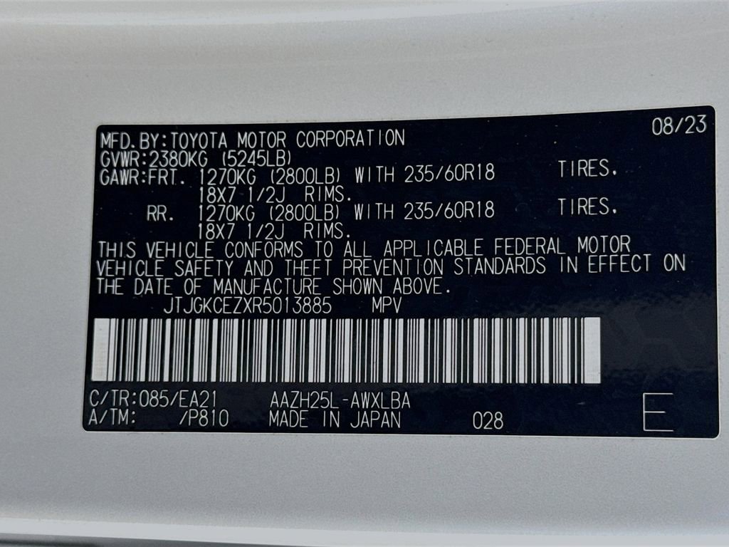 Certified 2024 Lexus NX 350h AWD w/ Premium Package image 32