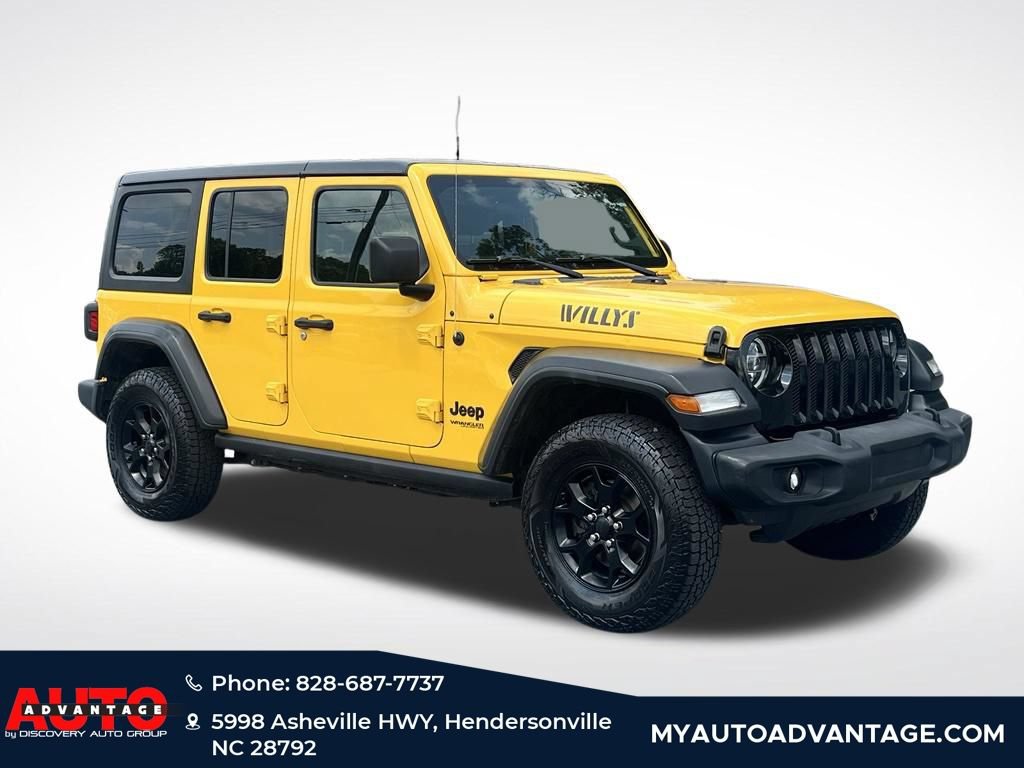 Used 2020 Jeep Wrangler Unlimited Sport AWD/4WD image 1