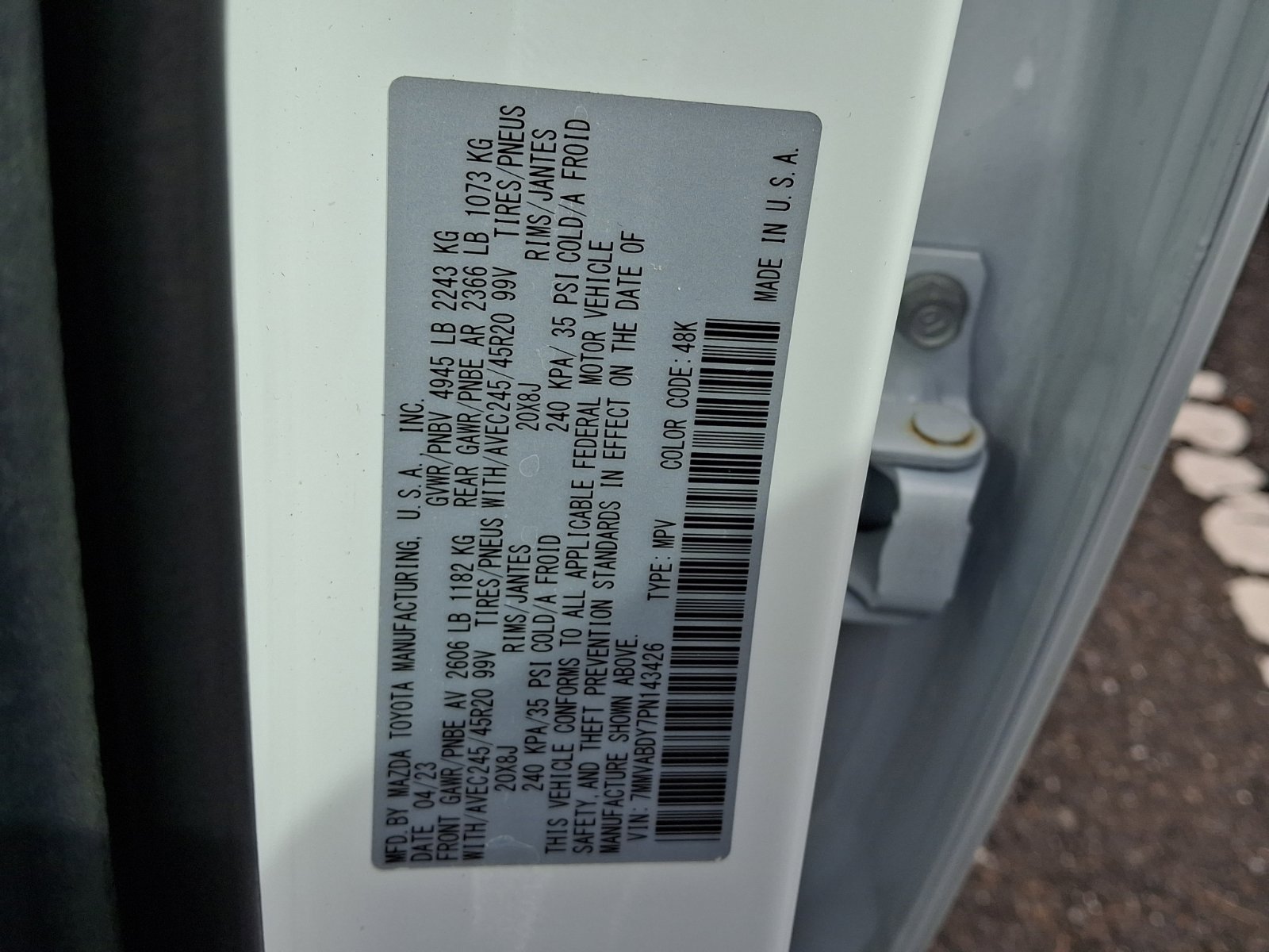 Certified 2023 MAZDA CX-50 AWD 2.5 Turbo w/ Cargo Package image 29