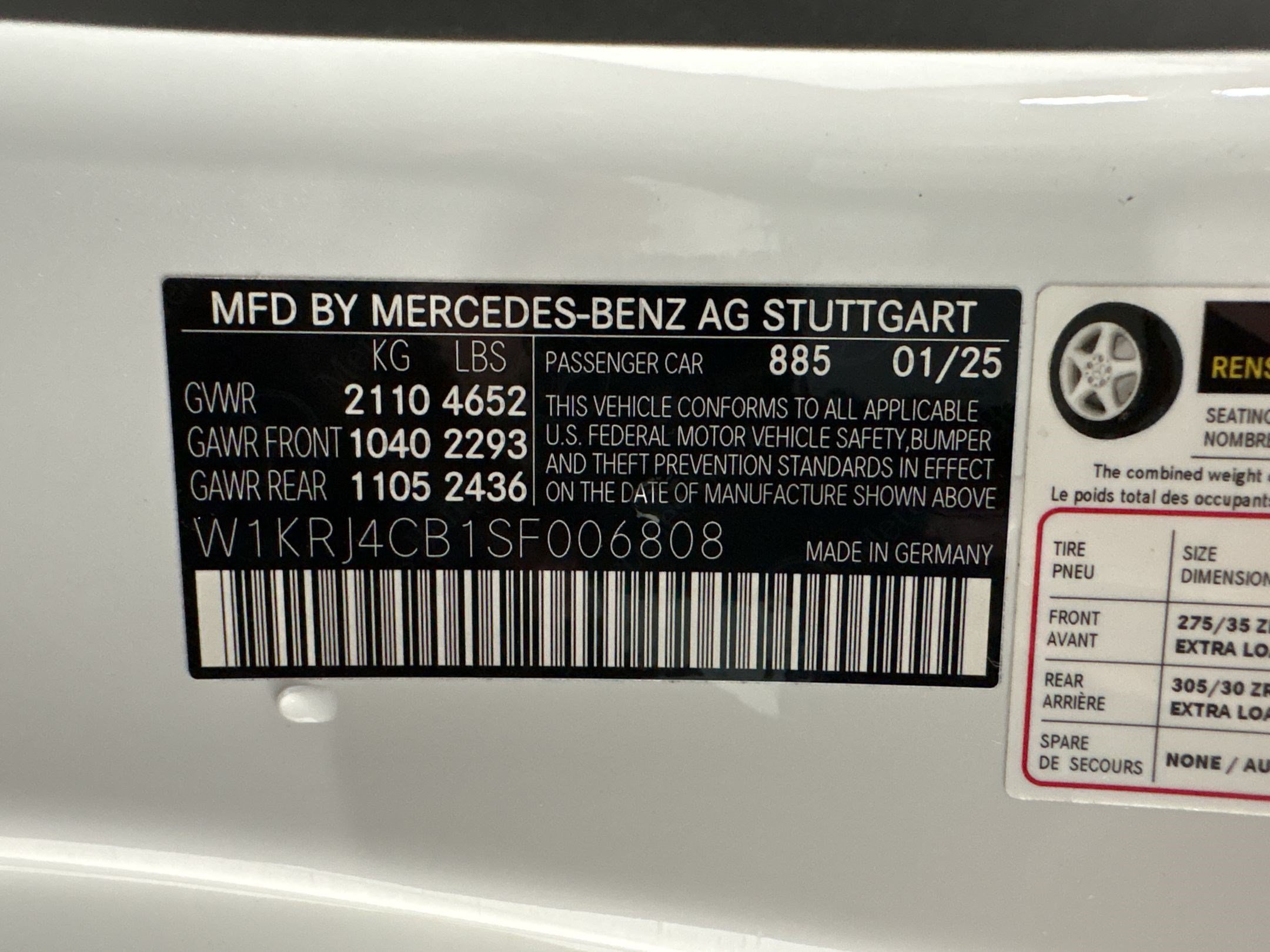 Certified 2025 Mercedes-Benz AMG GT 43 image 25
