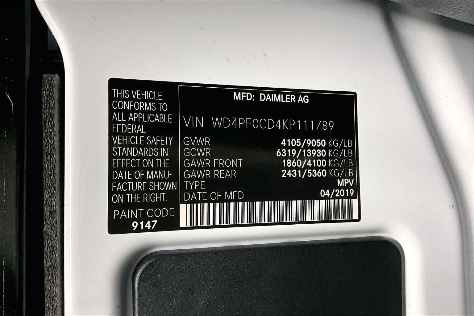 Used 2019 Mercedes-Benz Sprinter 144 image 36