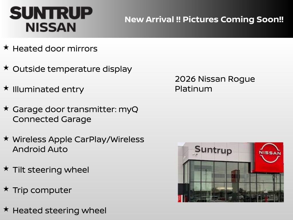 New 2026 Nissan Rogue Platinum image 8