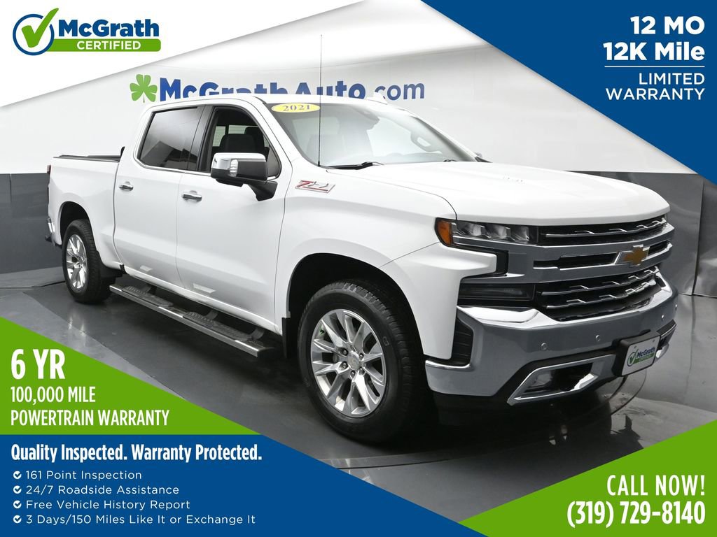 Used 2021 Chevrolet Silverado 1500 LTZ w/ LTZ Premium Package