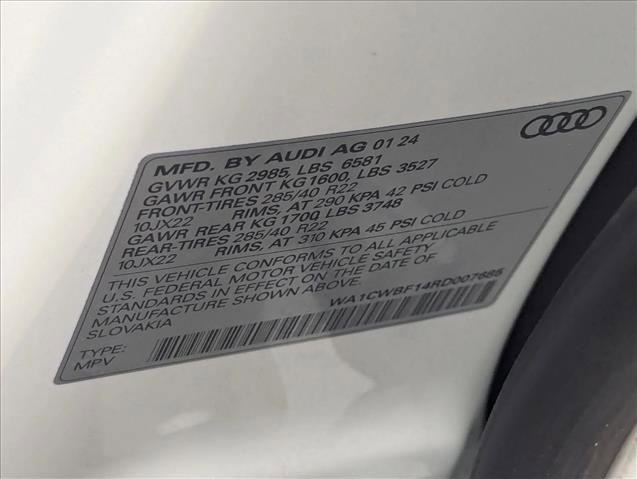 Used 2024 Audi SQ8 Prestige image 25