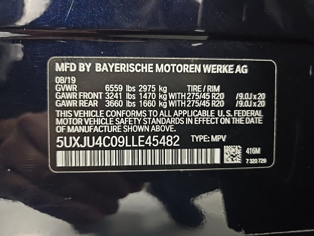 Used 2020 BMW X5 M50i w/ Premium Package image 25