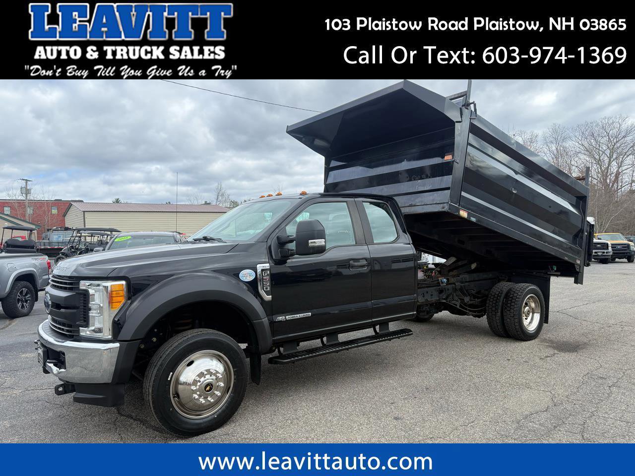 Used 2017 Ford F550 4x4 SuperCab Super Duty image 1
