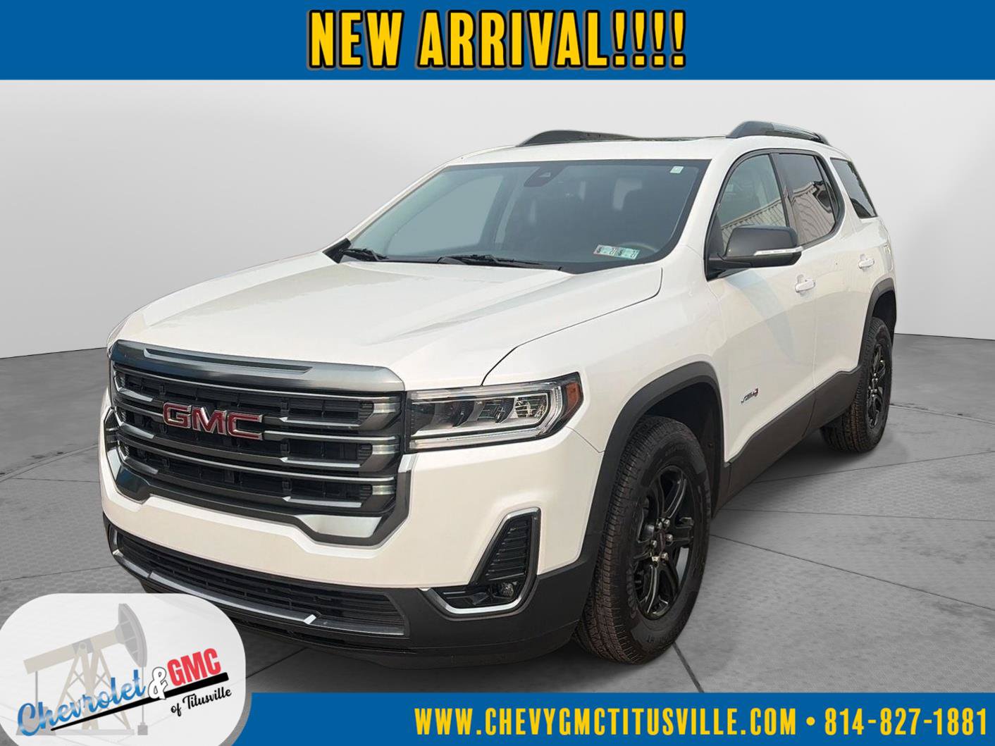 Used 2023 GMC Acadia AT4 w/ Trailering Package AWD/4WD video 1
