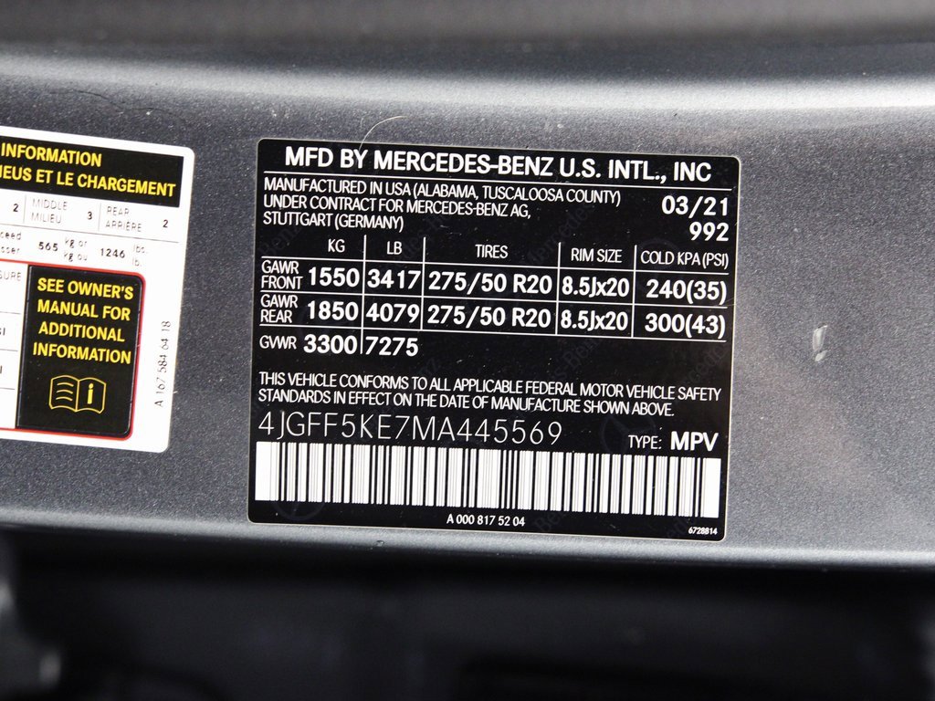 Used 2021 Mercedes-Benz GLS 450 GLS 450 image 27