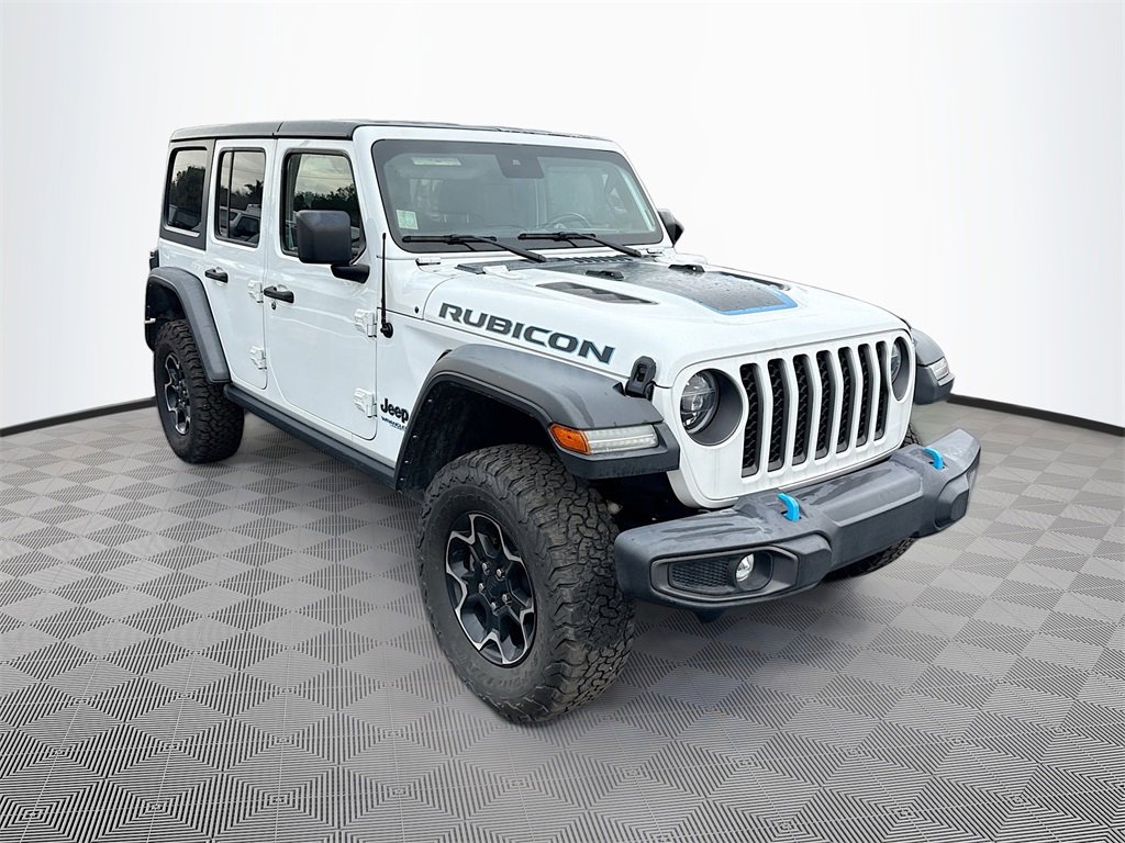 Used 2021 Jeep Wrangler Unlimited Rubicon 4xe w/ Cold Weather Group image 4