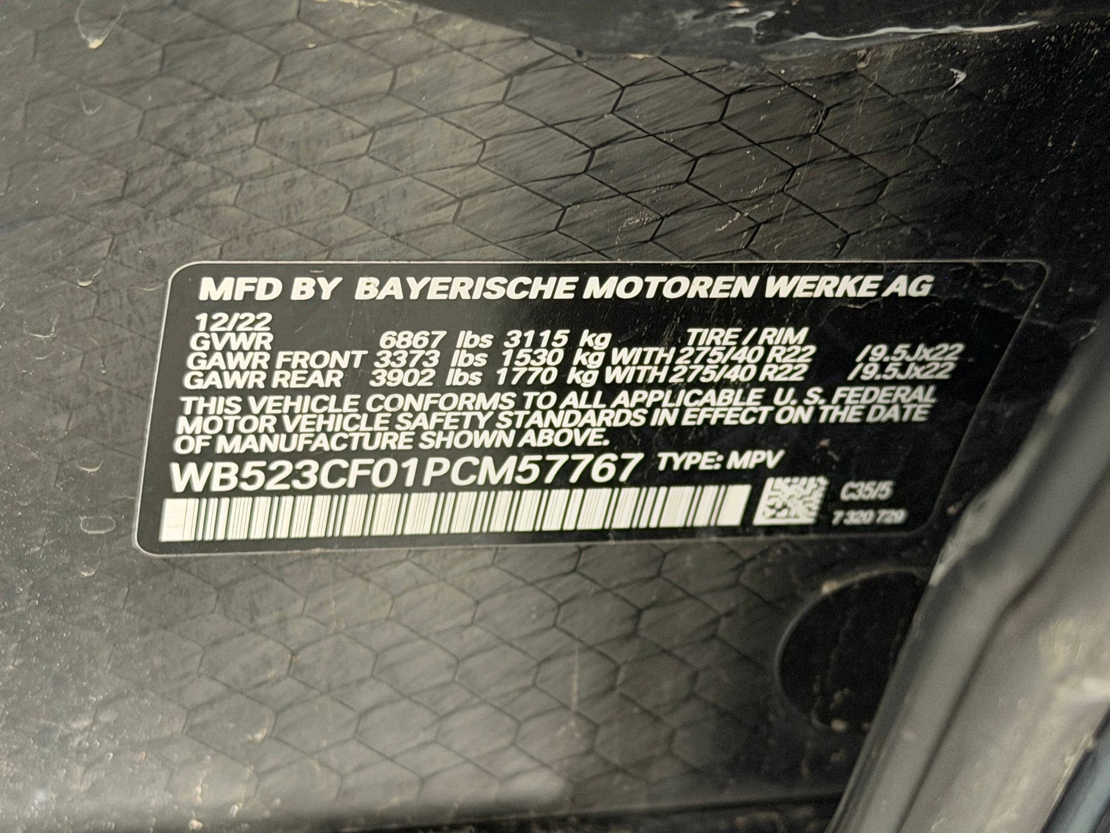 Certified 2023 BMW iX xDrive50 w/ Premium Package AWD/4WD image 22