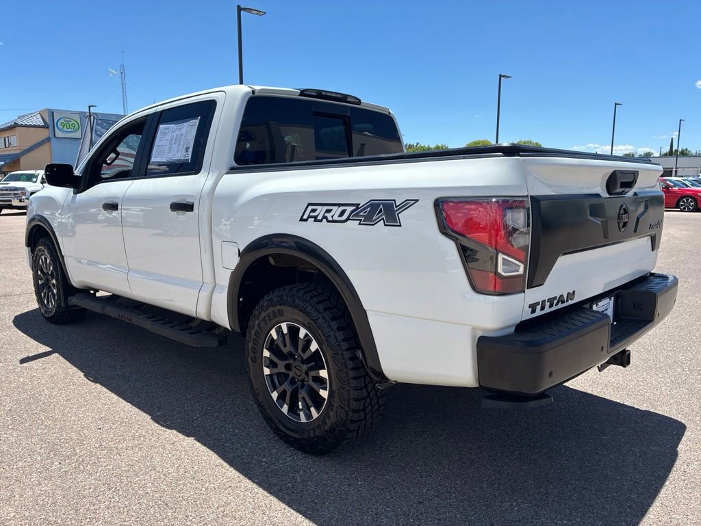 Used 2020 Nissan Titan PRO-4X w/ Pro-4x Utility Package AWD/4WD image 3