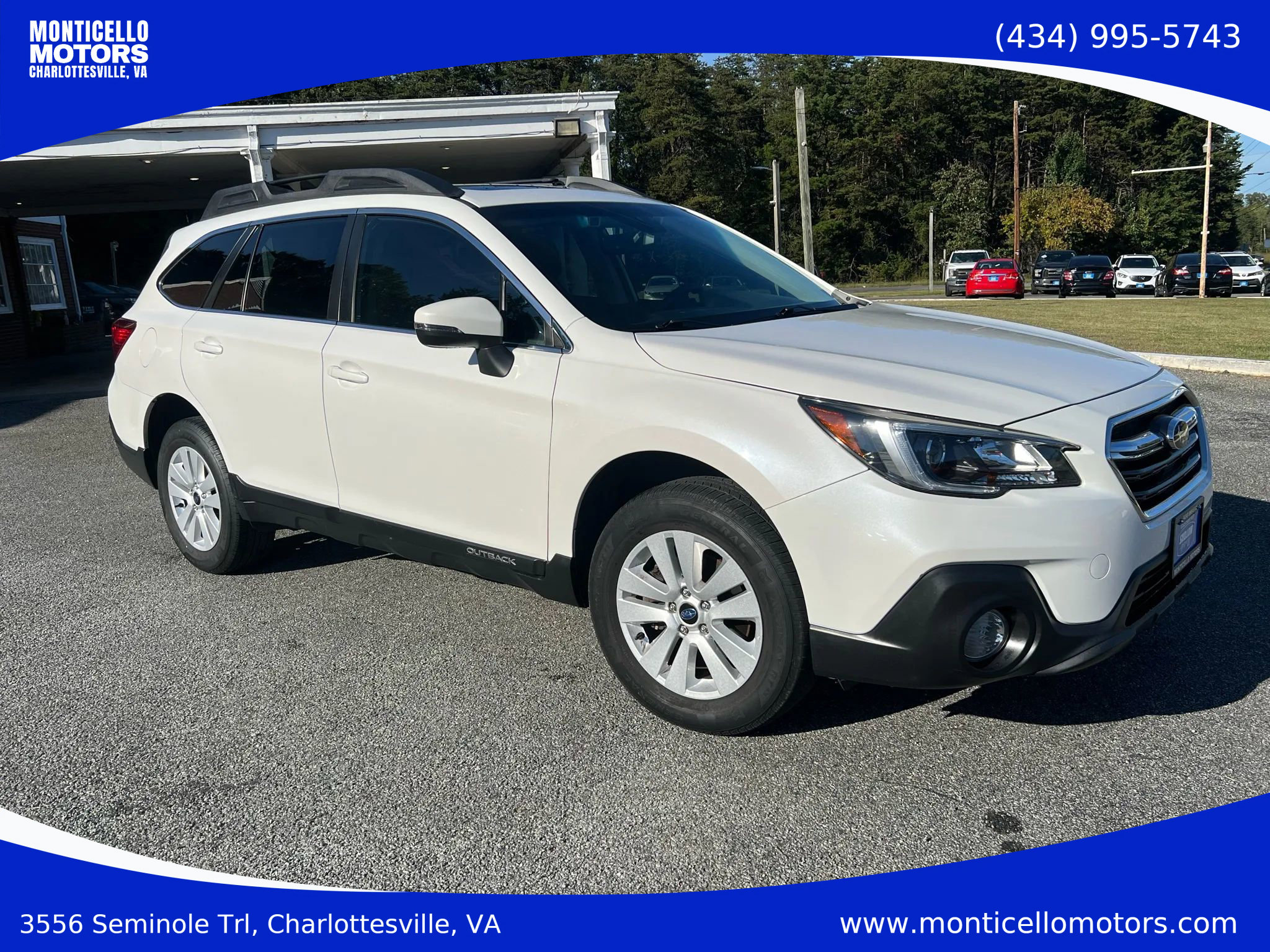 Used 2018 Subaru Outback 2.5i Premium