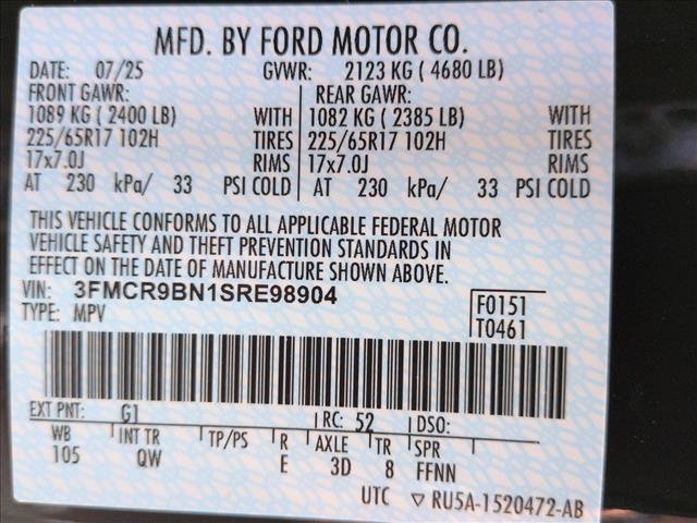 New 2025 Ford Bronco Sport Big Bend w/ Convenience Package image 17