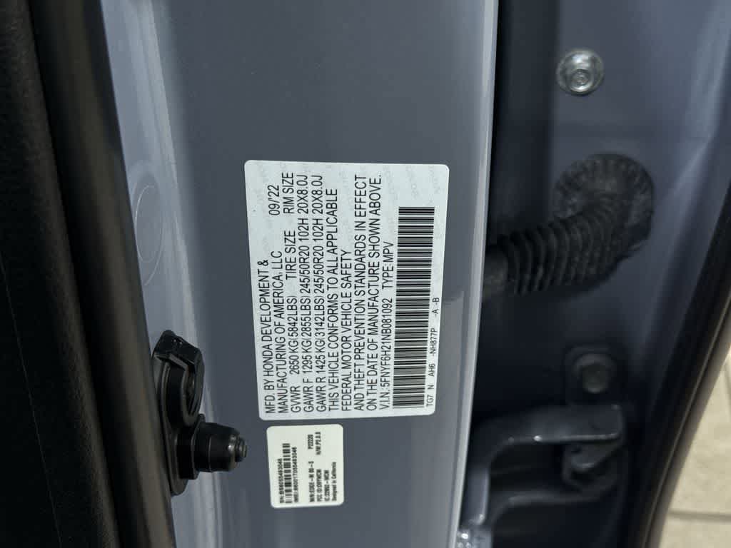 Used 2022 Honda Pilot Special Edition image 14