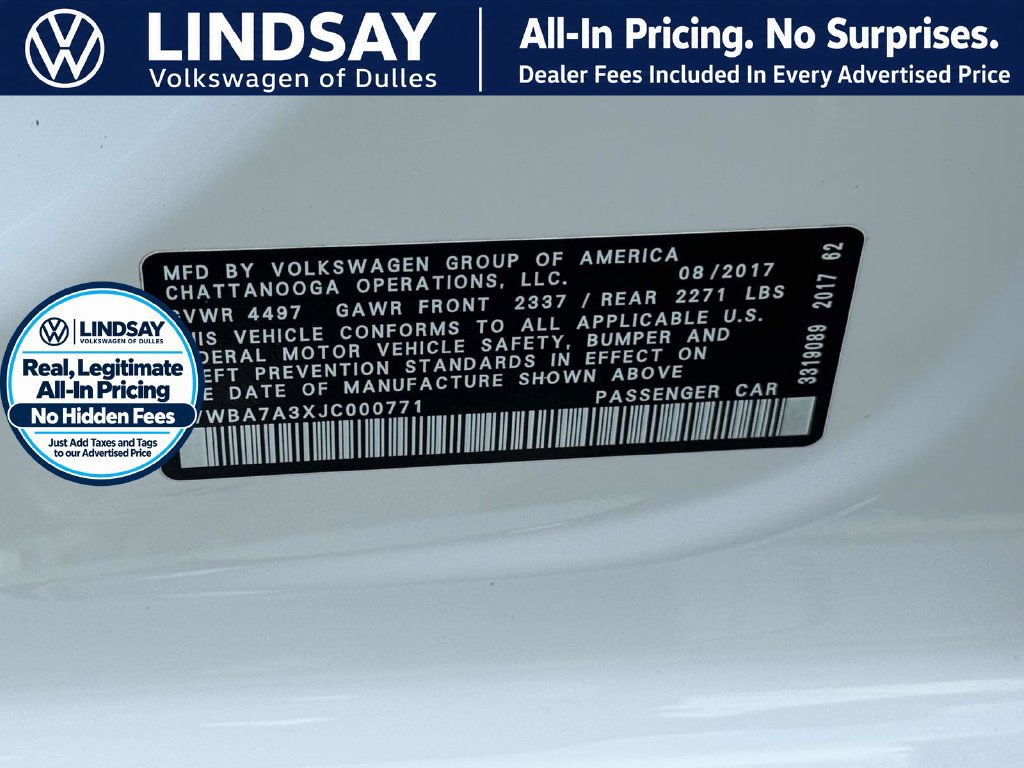 Used 2018 Volkswagen Passat 2.0T SE FWD image 28