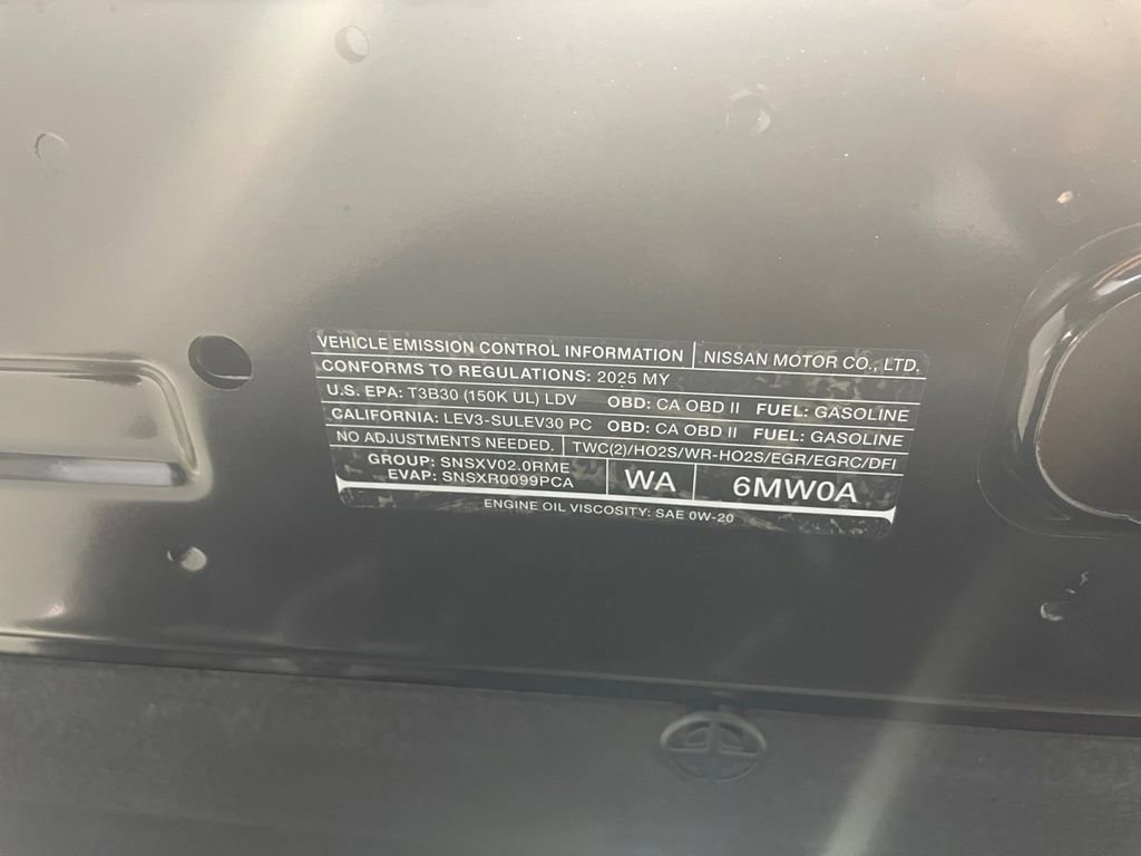 Certified 2025 Nissan Sentra SR w/ Midnight Edition image 34