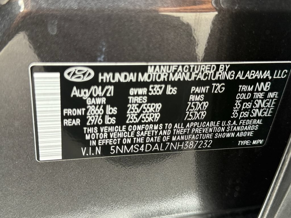 Used 2022 Hyundai Santa Fe Limited AWD/4WD image 28
