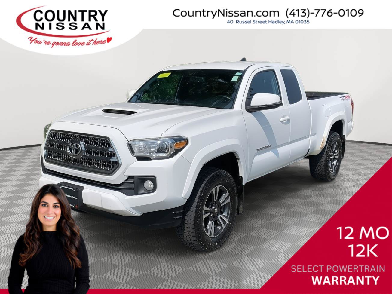 Used 2017 Toyota Tacoma TRD Sport w/ Tow Package AWD/4WD image 1