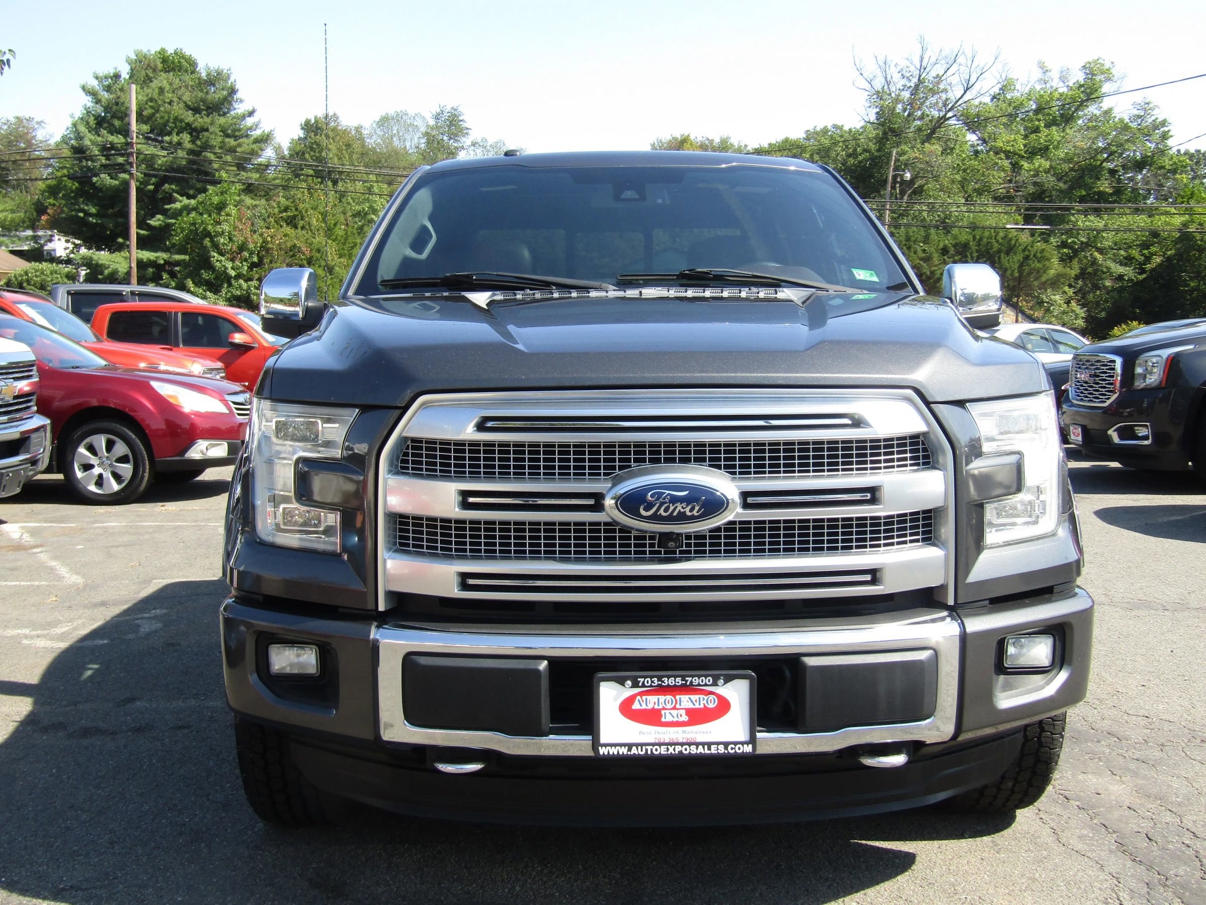 Used 2015 Ford F150 Platinum w/ Technology Package image 2