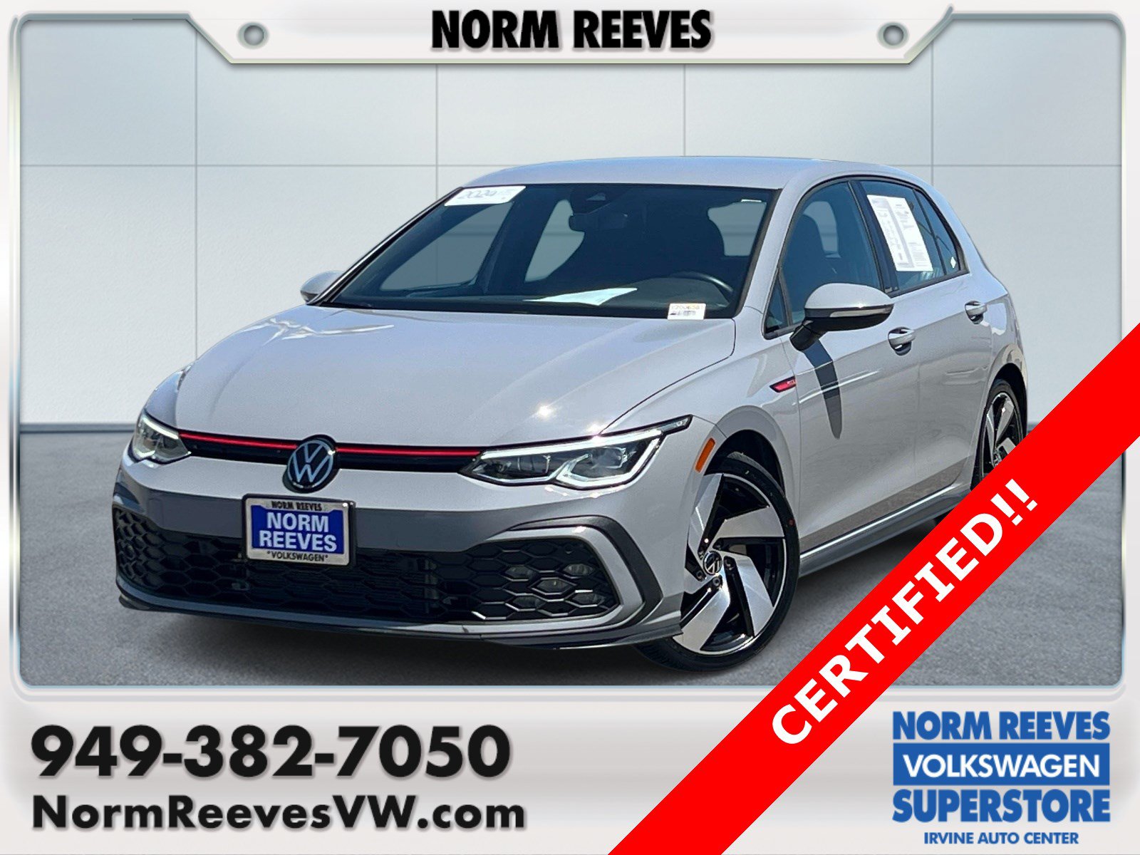Certified 2024 Volkswagen GTI S FWD image 1