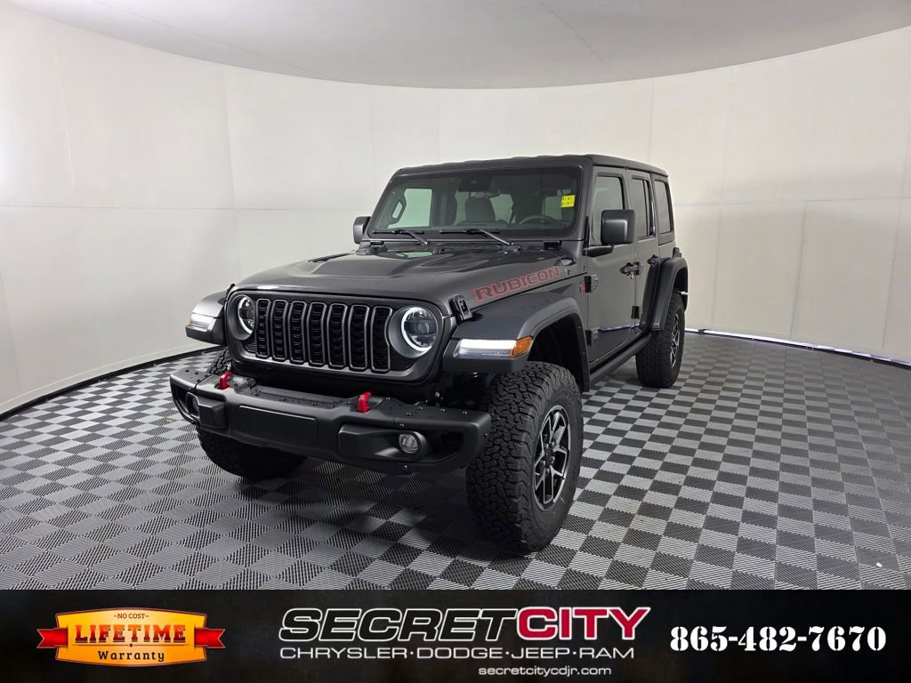 New 2025 Jeep Wrangler Unlimited Rubicon w/ Steel Bumper Group AWD/4WD image 3