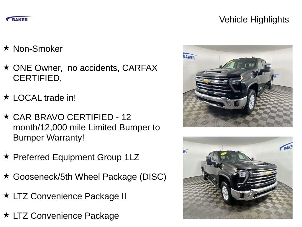 Used 2024 Chevrolet Silverado 3500 LTZ w/ LTZ Plus Package image 4