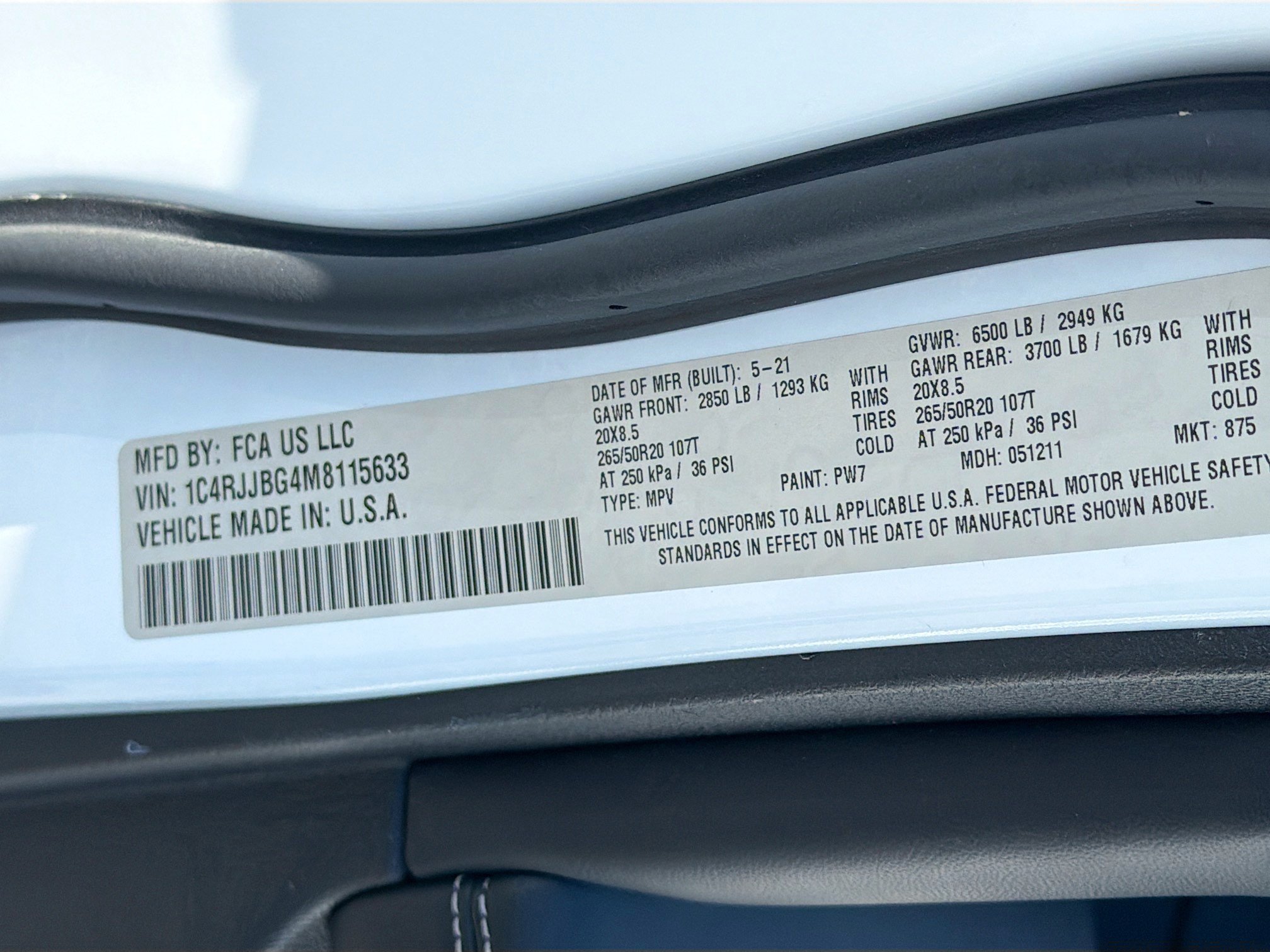 Used 2021 Jeep Grand Cherokee L Limited RWD image 34