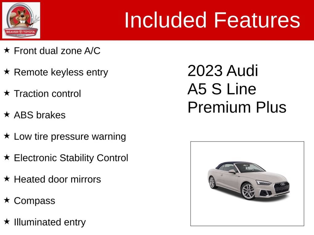 Used 2023 Audi A5 2.0T Premium Plus AWD/4WD image 4