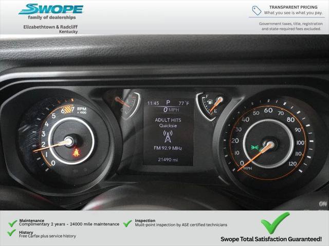 Certified 2025 Jeep Wrangler Unlimited Sport AWD/4WD image 16