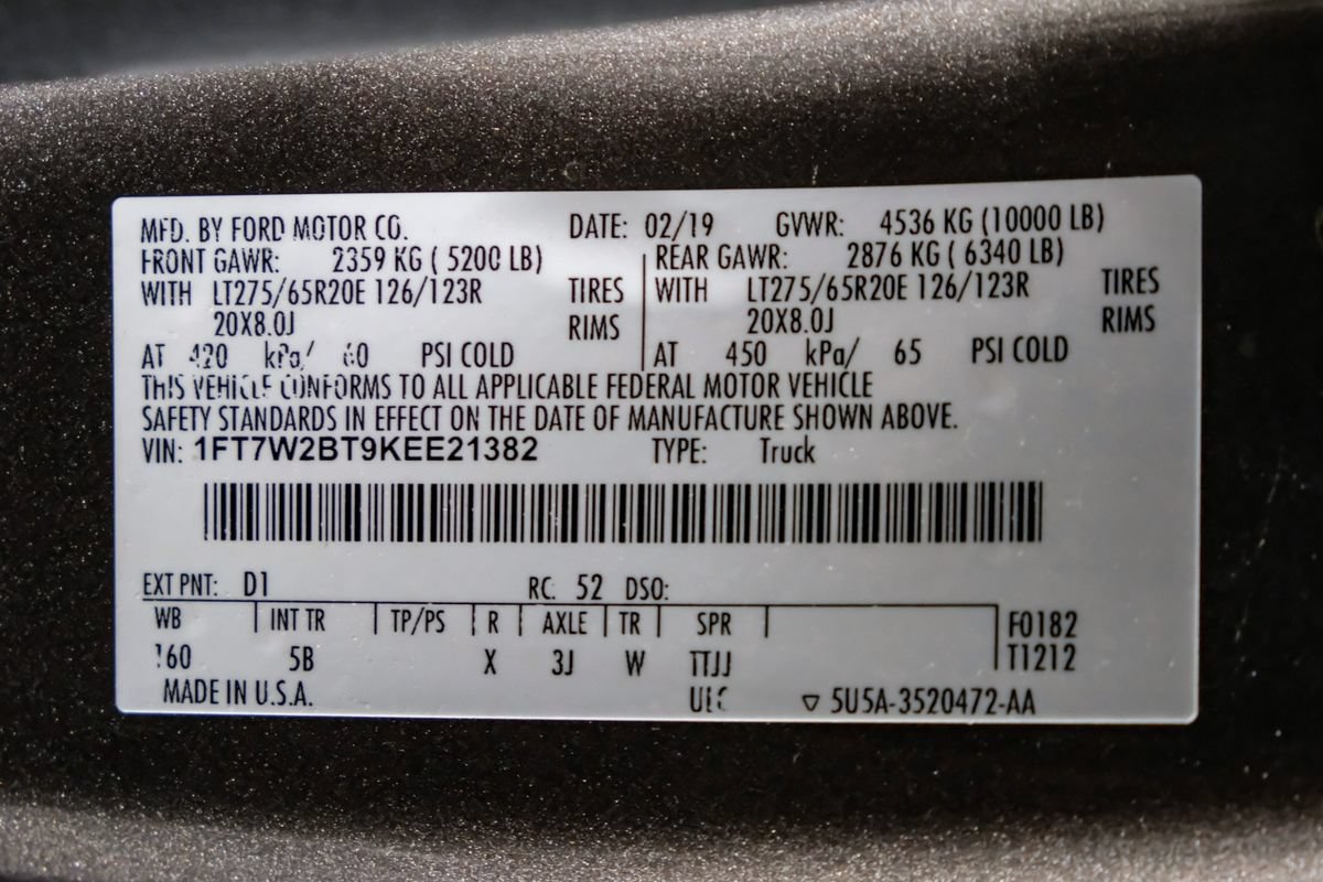 Used 2019 Ford F250 Lariat w/ Lariat Value Package AWD/4WD image 60